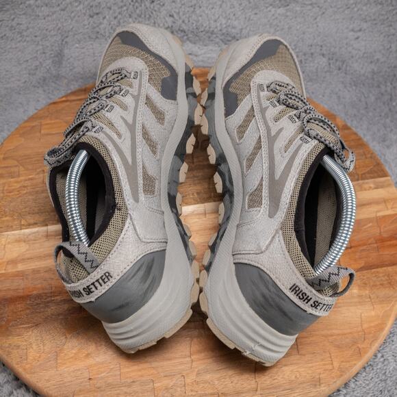 Irish Setter Grey Drifter Slip-On Hiking Shoes Leather/Nylon Men's - Size 9.5 - Picture 5 of 10